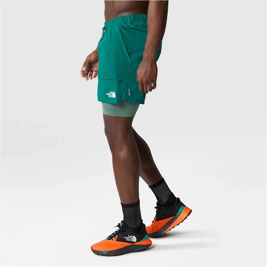 The North Face Sunriser 2-in-1 Shorts Men - Forest Fern/Dark Sage 6 The North Face Sunriser 2-in-1 Shorts Men - Forest Fern/Dark Sage - Image 6