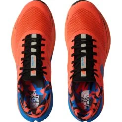 The North Face VECTIV™ Enduris III Artist Trail Running Shoes Men - Solar Coral/Optic Blue -RunGear Elite the north face mens vectiv enduris iii artist trail running shoes solar coral optic blue 3 1543025