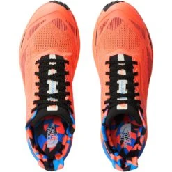 The North Face VECTIV™ Infinite II Athlete Trail Running Shoes Men - Solar Coral/Optic Blue -RunGear Elite the north face mens vectiv infinite ii athlete trail running shoes solar coral optic blue 5 1532576