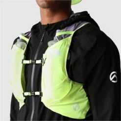 The North Face Summit Run Race Day Vest 8L - Lunar Slate/LED Yellow -RunGear Elite the north face summit run race day vest 8l lunar slate led yellow model 6 1442211