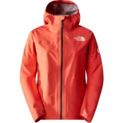 The North Face Summit Superior FUTURELIGHT™ Jacket Women - Radiant Orange -RunGear Elite the north face w summit superior futurelight jacket radiant orange 1 1476756