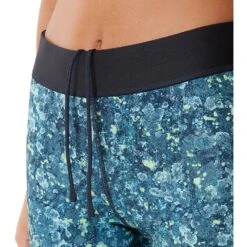 The North Face Flex Mid Rise Tight Women 3YV9 - Beta Blue Lichen Print -RunGear Elite the north face womens flex mid rise tight beta blue lichen print 8 1170287