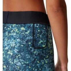 The North Face Flex Mid Rise Tight Women 3YV9 - Beta Blue Lichen Print -RunGear Elite the north face womens flex mid rise tight beta blue lichen print 9 1170288