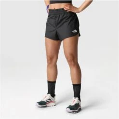 The North Face Limitless Run Shorts Women - TNF Black -RunGear Elite the north face womens limitless run shorts tnf black 3 1361752