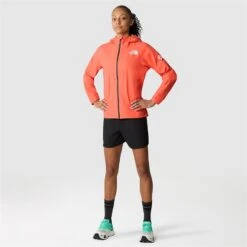 The North Face Summit Superior FUTURELIGHT™ Jacket Women - Radiant Orange -RunGear Elite the north face womens summit superior futurelight jacket radiant orange 3 1523870