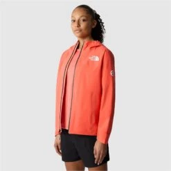 The North Face Summit Superior FUTURELIGHT™ Jacket Women - Radiant Orange -RunGear Elite the north face womens summit superior futurelight jacket radiant orange 5 1523872