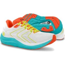 Topo Athletic Phantom 2 Women`s Running Shoes - White/sky -RunGear Elite topo athletic w phantom 2 running shoes white sky 7 1028576