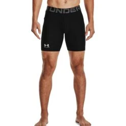 Under Armour HeatGear® Armour Compression Shorts Men - Black/White