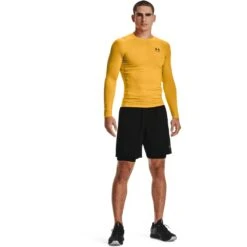 Under Armour HeatGear® Armour Compression Shorts Men - Black/White -RunGear Elite under armour mens heatgear armour compression shorts black white 3 957474