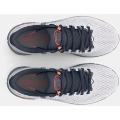 Under Armour UA HOVR™ Infinite 4 Running Shoes Men - White/Harbor Blue/After Burn -RunGear Elite under armour mens ua hovr infinite 4 running shoes white harbor blue after burn 4 1449785