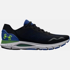 Under Armour UA HOVR™ Sonic 6 Running Shoes Men - Black/Blue Mirage/Lime Surge -RunGear Elite under armour mens ua hovr sonic 6 running shoes black blue mirage lime surge 3 1456277