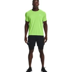 Under Armour UA Launch 5'' 2-in-1 Shorts Men - Black / Reflective -RunGear Elite under armour mens ua launch 5 2 in 1 shorts black 8 1473377