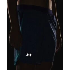 Under Armour UA Launch 7'' Printed Shorts Men - Glacier Blue/Sonar Blue/Reflective -RunGear Elite under armour mens ua launch 7 printed shorts glacier blue sonar blue reflective 7 1388649