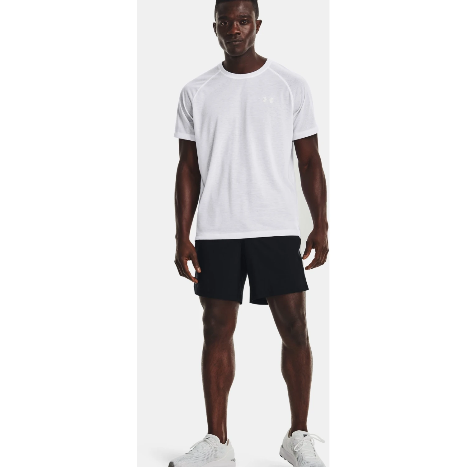 Under Armour UA Launch Run 7" Shorts Men - Black/White/Reflective 5 Under Armour UA Launch Run 7" Shorts Men - Black/White/Reflective - Image 5