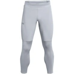 Under Armour UA Qualifier Elite Cold Tights Men - Steel/Team Royal/Reflective