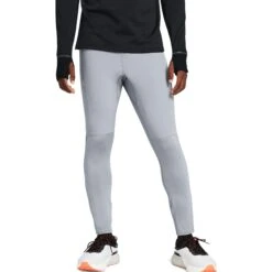 Under Armour UA Qualifier Elite Cold Tights Men - Steel/Team Royal/Reflective -RunGear Elite under armour mens ua qualifier elite cold tights steel team royal reflective 3 1561214