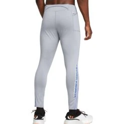 Under Armour UA Qualifier Elite Cold Tights Men - Steel/Team Royal/Reflective -RunGear Elite under armour mens ua qualifier elite cold tights steel team royal reflective 4 1561215