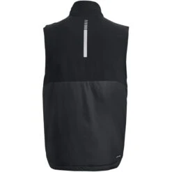 Under Armour UA Storm Session Run Vest Men - Black/Reflective -RunGear Elite under armour mens ua storm session run vest black reflective 4 1531874