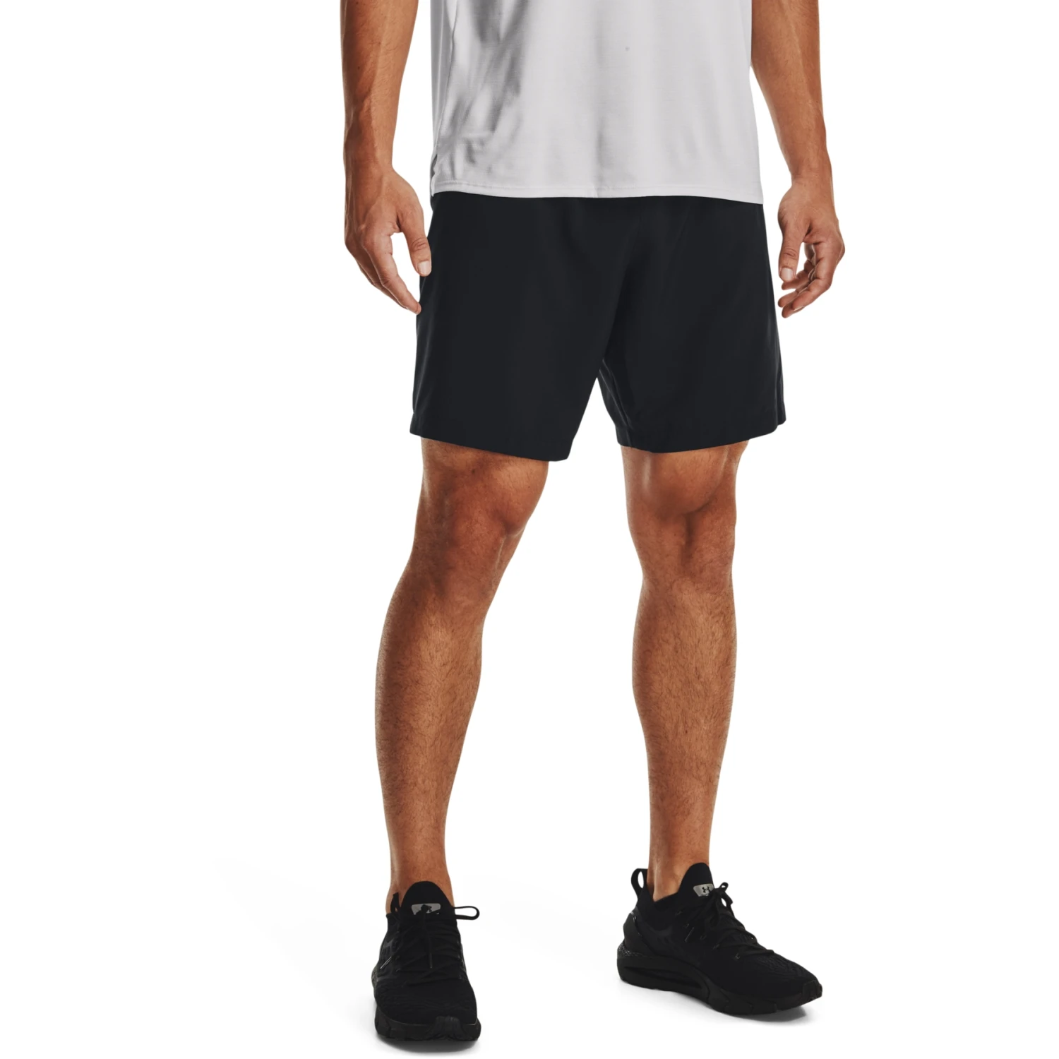 Under Armour UA Woven Graphic Shorts Men - Black/White 3 Under Armour UA Woven Graphic Shorts Men - Black/White - Image 3