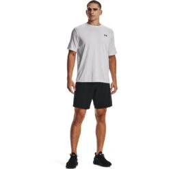 Under Armour UA Woven Graphic Shorts Men - Black/White 10 Under Armour UA Woven Graphic Shorts Men - Black/White -RunGear Elite under armour mens ua woven graphic shorts black white 5 1228865