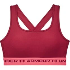 Under Armour Armour® Mid Crossback Sports Bra Women - Black Rose/Penta Pink/Black Rose 12 Under Armour Armour® Mid Crossback Sports Bra Women - Black Rose/Penta Pink/Black Rose -RunGear Elite under armour womens armour mid crossback sports bra black rose penta pink black rose 1 1160061