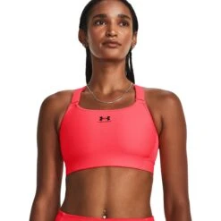 Under Armour HeatGearĀ® Armour High Sports Bra Women - Beta/Black