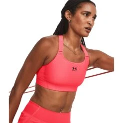 Under Armour HeatGear® Armour High Sports Bra Women - Beta/Black 25 Under Armour HeatGear® Armour High Sports Bra Women - Beta/Black -RunGear Elite under armour womens heatgear armour high sports bra beta black 12 1527853