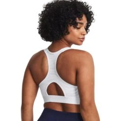 Under Armour HeatGear® Armour High Sports Bra Women - White/Jet Gray 13 Under Armour HeatGear® Armour High Sports Bra Women - White/Jet Gray -RunGear Elite under armour womens heatgear armour high sports bra white jet gray 6 1527889