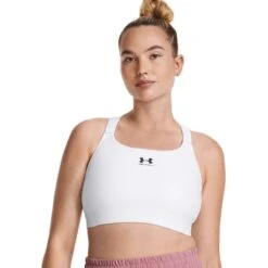 Under Armour HeatGear® Armour High Sports Bra Women - White/Jet Gray 14 Under Armour HeatGear® Armour High Sports Bra Women - White/Jet Gray -RunGear Elite under armour womens heatgear armour high sports bra white jet gray 7 1527890