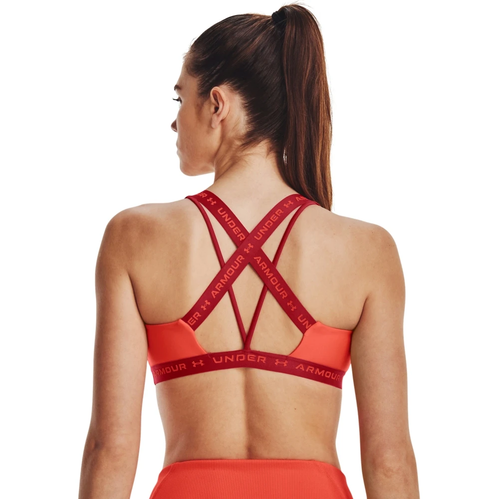 Under Armour UA Crossback Low Sports Bra Women - After Burn/After Burn 6 Under Armour UA Crossback Low Sports Bra Women - After Burn/After Burn - Image 6