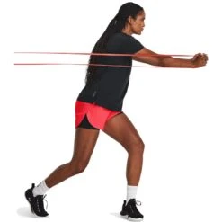 Under Armour UA Flex Woven 2-in-1 Shorts Women - Beta/Dark Maroon -RunGear Elite under armour womens ua flex woven 2 in 1 shorts beta 7 1527232