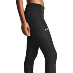 Under Armour UA Fly Fast 2.0 HeatGear® Crop Women - Black/Black/Reflective -RunGear Elite under armour womens ua fly fast 2 heatgear crop black black reflective 6 1012966