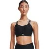 Under Armour UA Infinity High Sports Bra Women - Black/Black/White