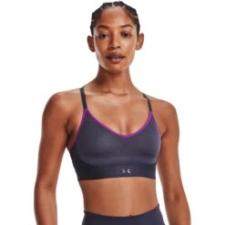 Under Armour UA Infinity Low Sports Bra Women - Tempered Steel/Strobe