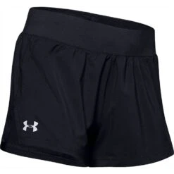 Under Armour UA Launch SW ''Go All Day'' Shorts Women - Black/Black/Reflective