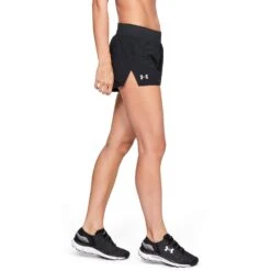 Under Armour UA Launch SW ''Go All Day'' Shorts Women - Black/Black/Reflective 10 Under Armour UA Launch SW ''Go All Day'' Shorts Women - Black/Black/Reflective -RunGear Elite under armour womens ua launch sw go all day shorts black black reflective 5 958529