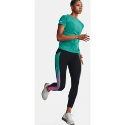 Under Armour UA SpeedPocket Ankle Tights Women - Black/Neptune/Reflective 14 Under Armour UA SpeedPocket Ankle Tights Women - Black/Neptune/Reflective -RunGear Elite under armour womens ua speedpocket ankle tights black neptune reflective 5 1158964