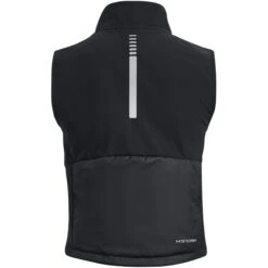 Under Armour UA Storm Session Run Vest Women - Black/Reflective -RunGear Elite under armour womens ua storm session run vest black reflective 4 1536429