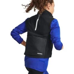 Under Armour UA Storm Session Run Vest Women - Black/Reflective -RunGear Elite under armour womens ua storm session run vest black reflective 6 1536431