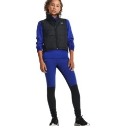 Under Armour UA Storm Session Run Vest Women - Black/Reflective -RunGear Elite under armour womens ua storm session run vest black reflective 7 1536432