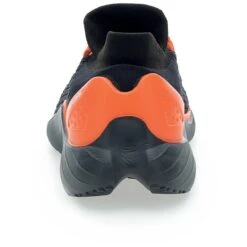UYN City Running Black Sole Shoes - Black/Orange -RunGear Elite uyn city running black sole man shoes black orange 4 982016