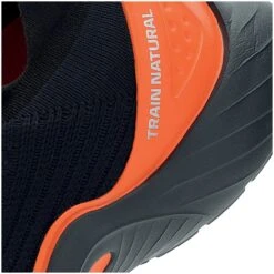 UYN City Running Black Sole Shoes - Black/Orange -RunGear Elite uyn city running black sole man shoes black orange 8 982020