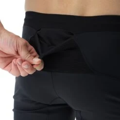 UYN Strides Running Shorts - Black/Black -RunGear Elite uyn strides running shorts black black 4 1385415