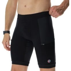 UYN Strides Running Shorts - Black/Black -RunGear Elite uyn strides running shorts black black 7 1385421