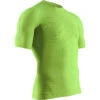X-Bionic Effektor 4.0 Run Shirt Short Sleeves For Men - Effektor Green/arctic White